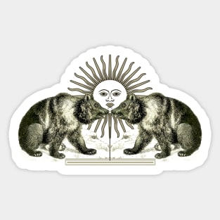 Sun of the Bears Sticker